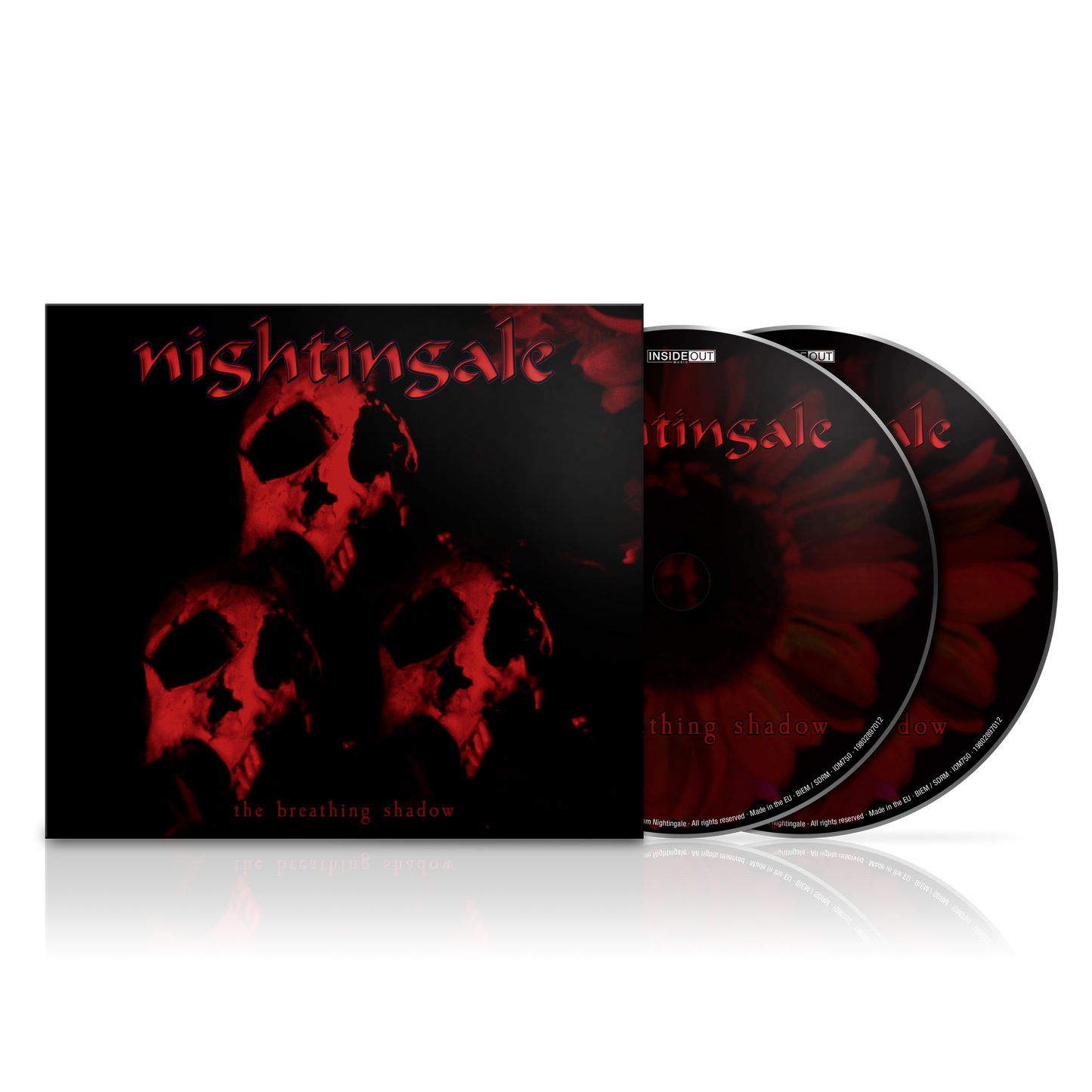 Nightingale - The Breathing Shadow - Double CD (Re-issue 2025 - Limited Edition) Signed by Dan Swanö