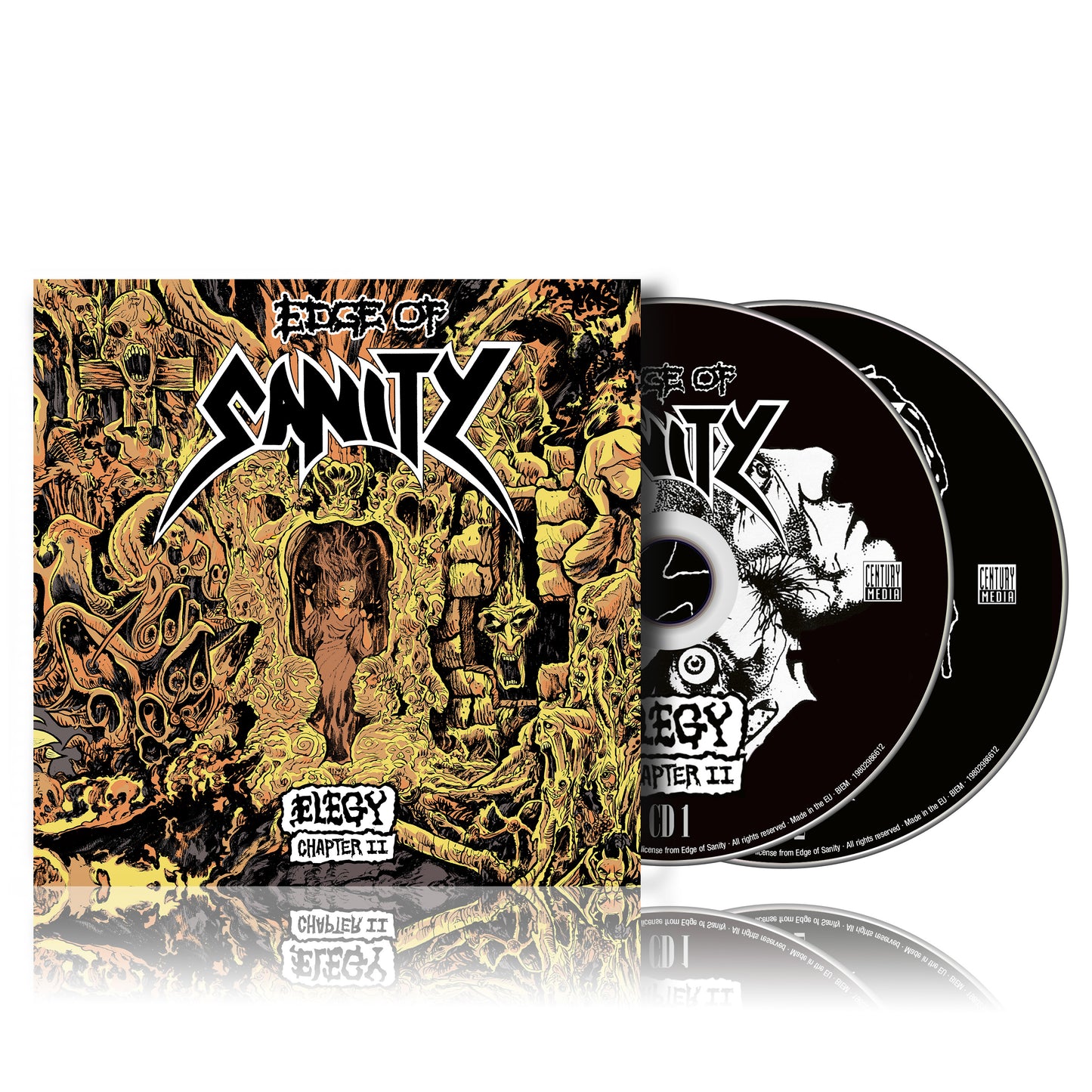 PRE-ORDER - Release April 3rd - Edge of Sanity - Elegy - Chapter II - Double CD - Limited Edition. Any other items in the same order will be sent with the CD in April