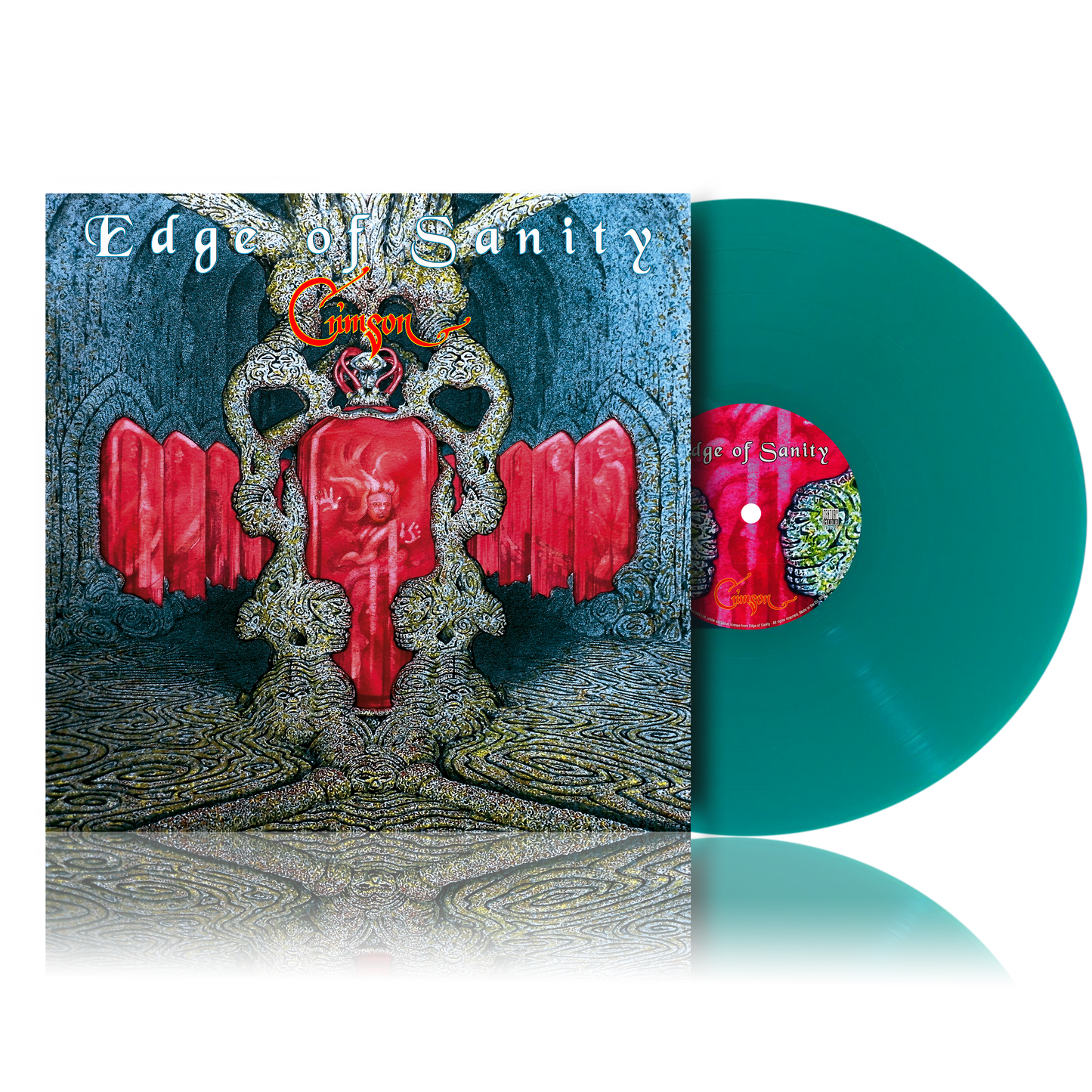 Edge of Sanity - Crimson - LP - Green Vinyl - (Re-issue 2025 - Limited Edition) Signed by Dan Swanö
