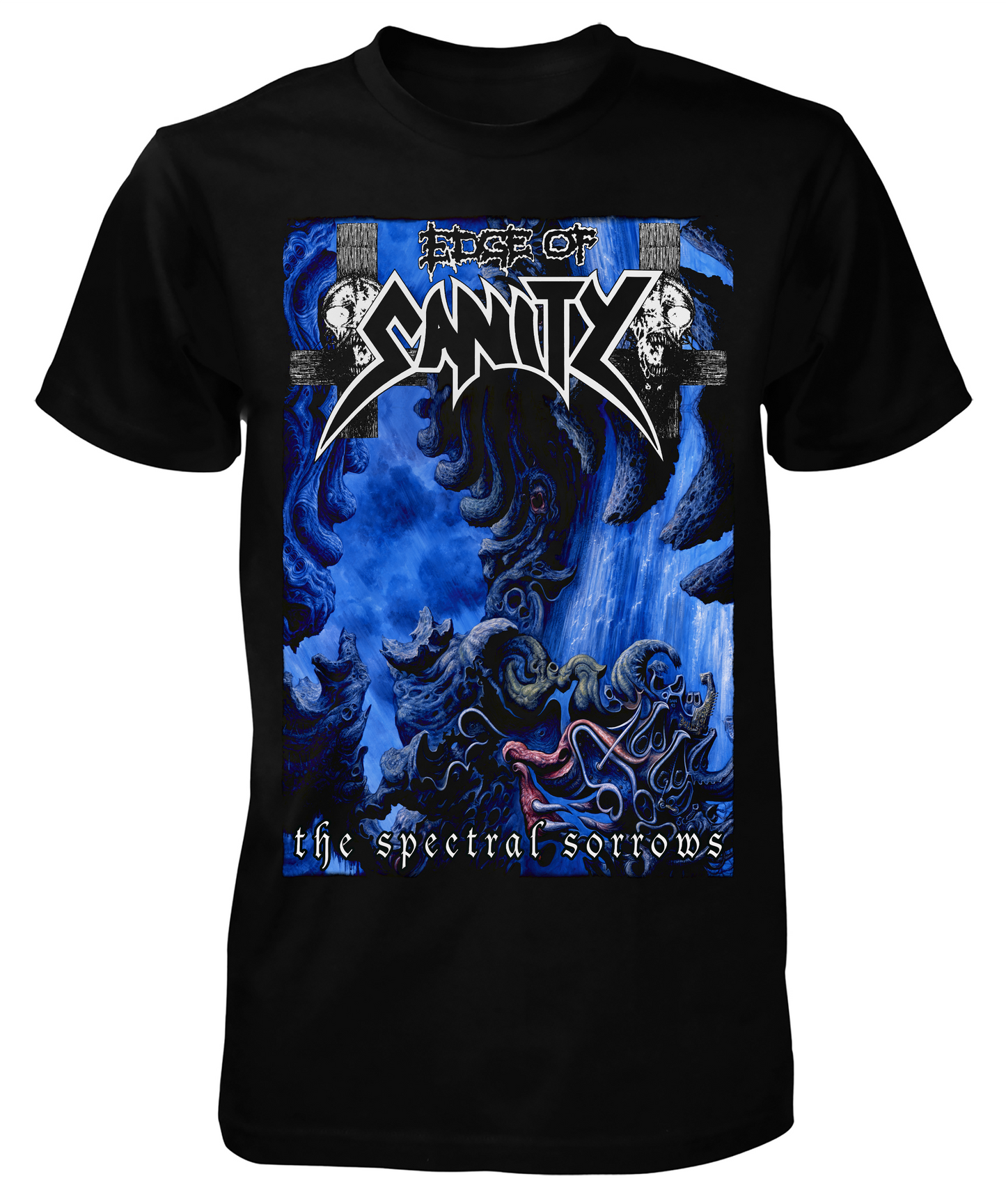 Edge of Sanity - The Spectral Sorrows - T-Shirt with Back Print (SM102)