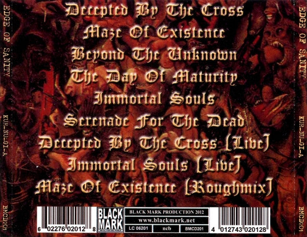 Edge of Sanity - kur-nu-gi-a - CD