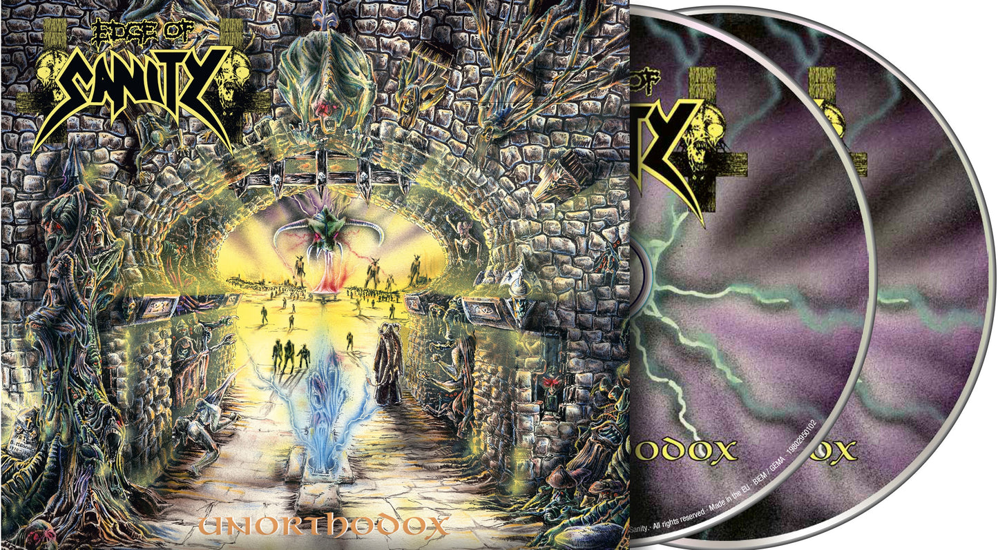 Edge of Sanity - Unorthodox - Double CD (Re-issue 2025 - Limited Edition) Signed by Dan Swanö