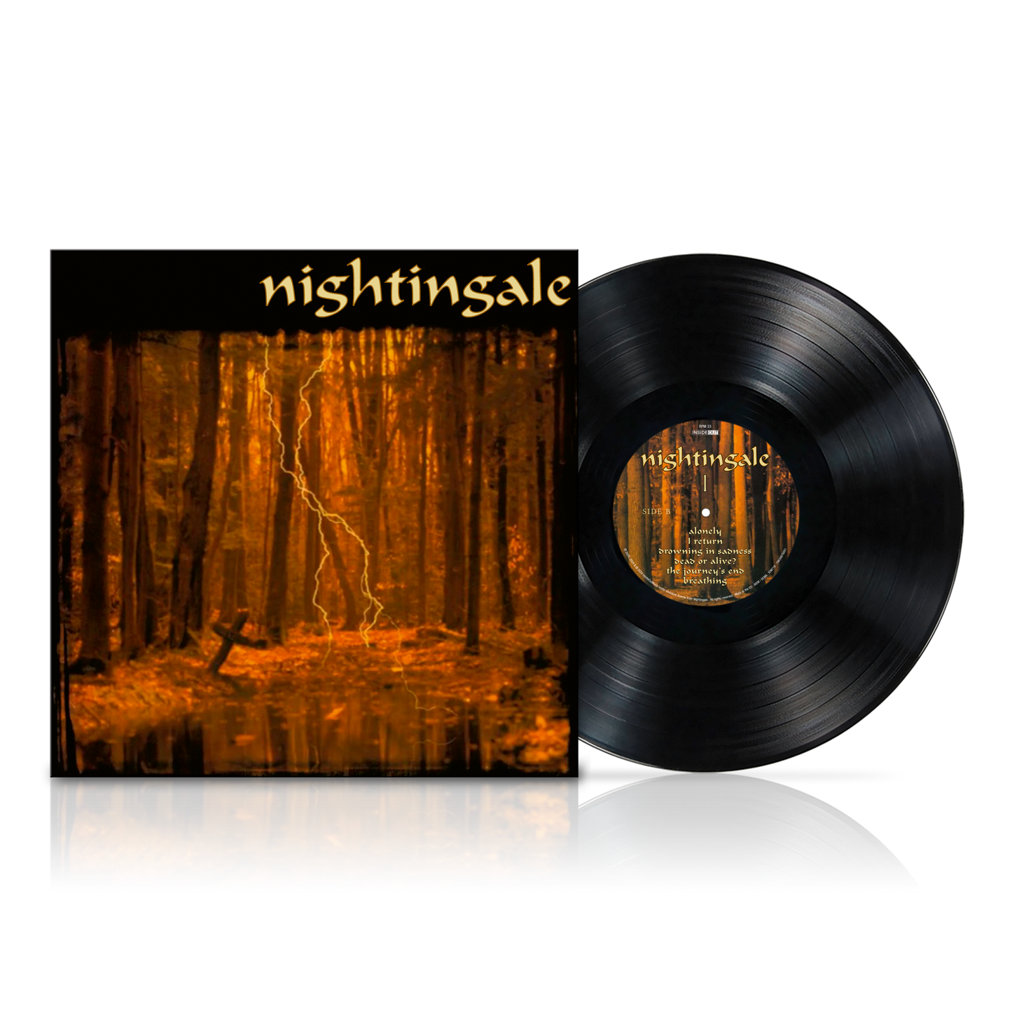 Nightingale - I (PRE-ORDER!!) Black Vinyl LP (Re-issue 2024)
