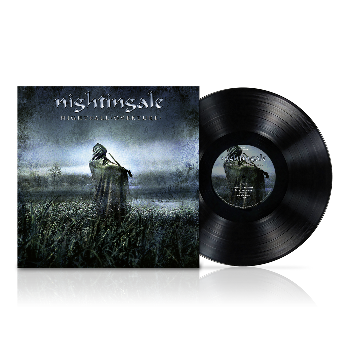 Nightingale - Nightfall Overture - Black - LP (Re-issue 2024)