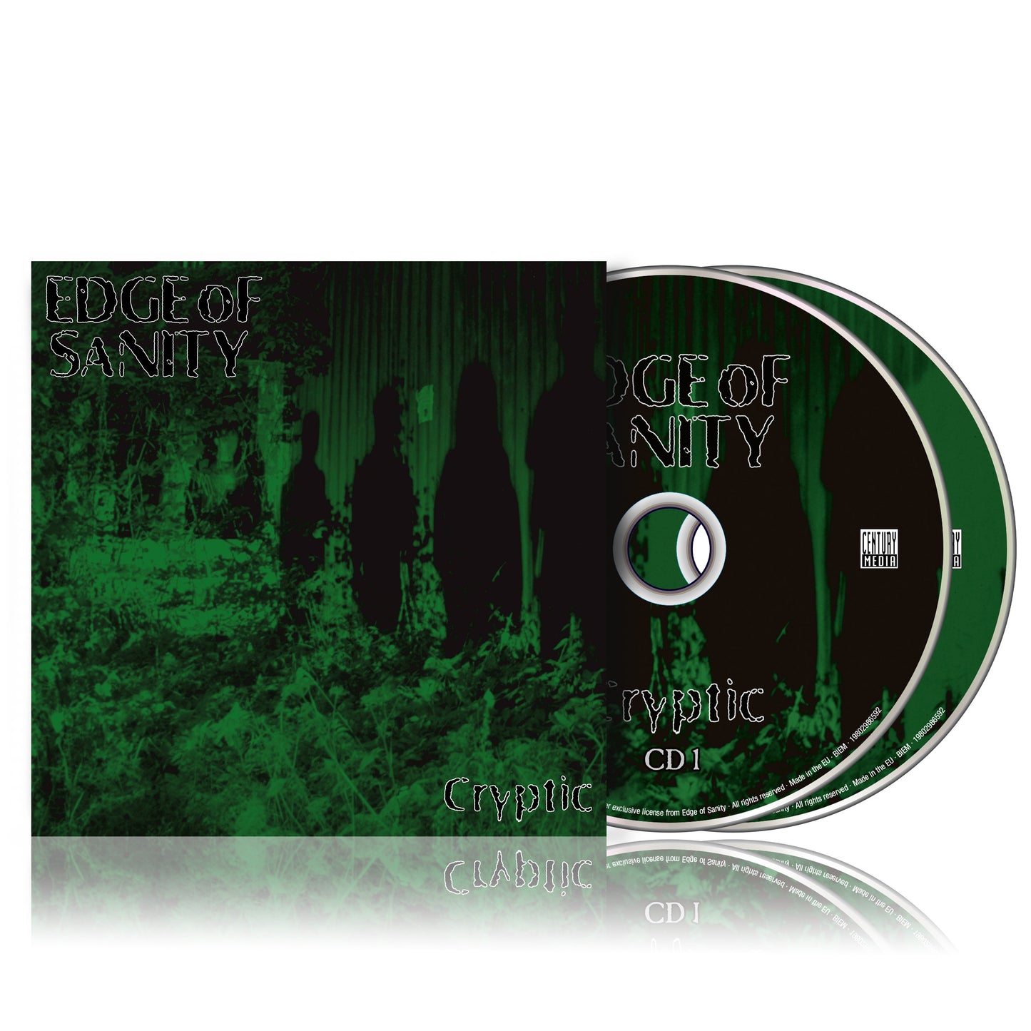 PRE-ORDER - Release April 3rd - Edge of Sanity - Cryptic - Double CD (Re-issue 2026 - Limited Edition. Any other items in the same order will be sent with the CD in April.