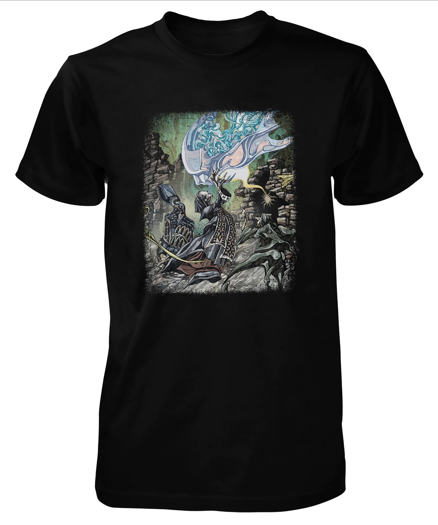 Edge of Sanity - Enigma (No Logo) (The Costin Chioreanu Collection) - T-Shirt (SMCC005)