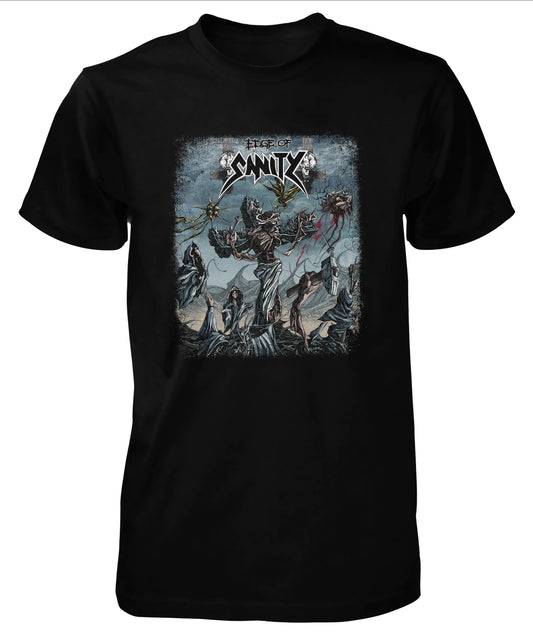 Edge of Sanity - Jesus Cries (Cross Logo) (The Costin Chioreanu Collection) - T-Shirt (SMCC011)