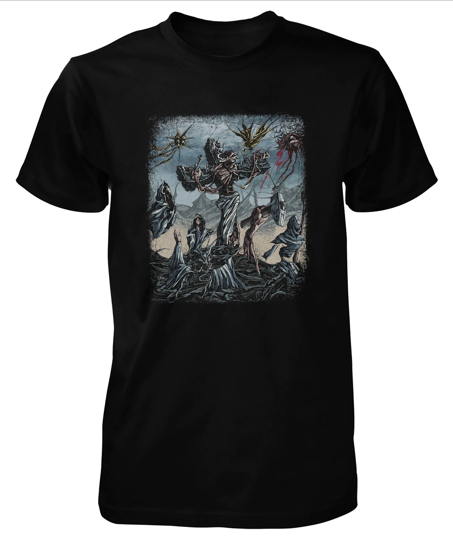 Edge of Sanity - Jesus Cries (No Logo) (The Costin Chioreanu Collection) - T-Shirt (SMCC012)