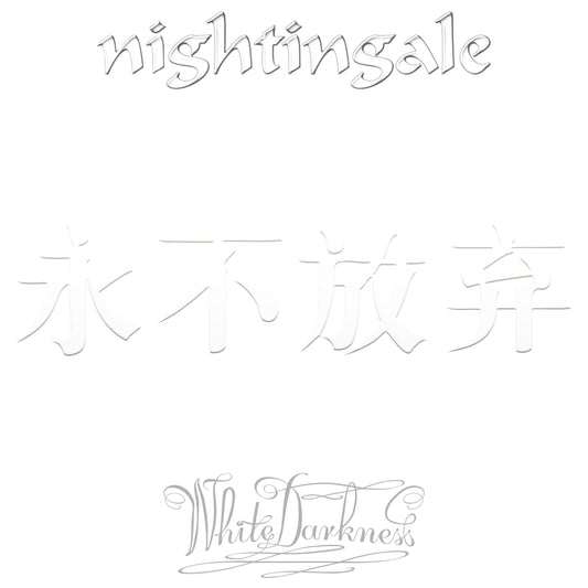 Nightingale - White Darkness - LP - White Vinyl (Re-issue 2025) Signed by Dan Swanö