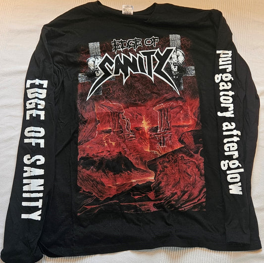 Edge of Sanity - Purgatory Afterglow - Long Sleeve with Back Print (2H2) 1 x 2XL only (Archive shirt)