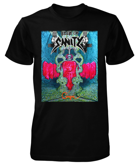 Edge of Sanity - Crimson (Cross Logo) - T-Shirt (SM03)