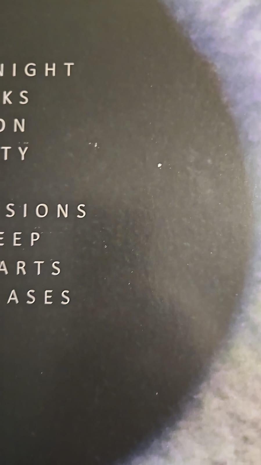 Silver-pen-accident-version- Dan Swanö - Moontower - LP - Transp. Light Blue Vinyl - (Remastered Re-issue 2026)  - Signed by Dan Swanö