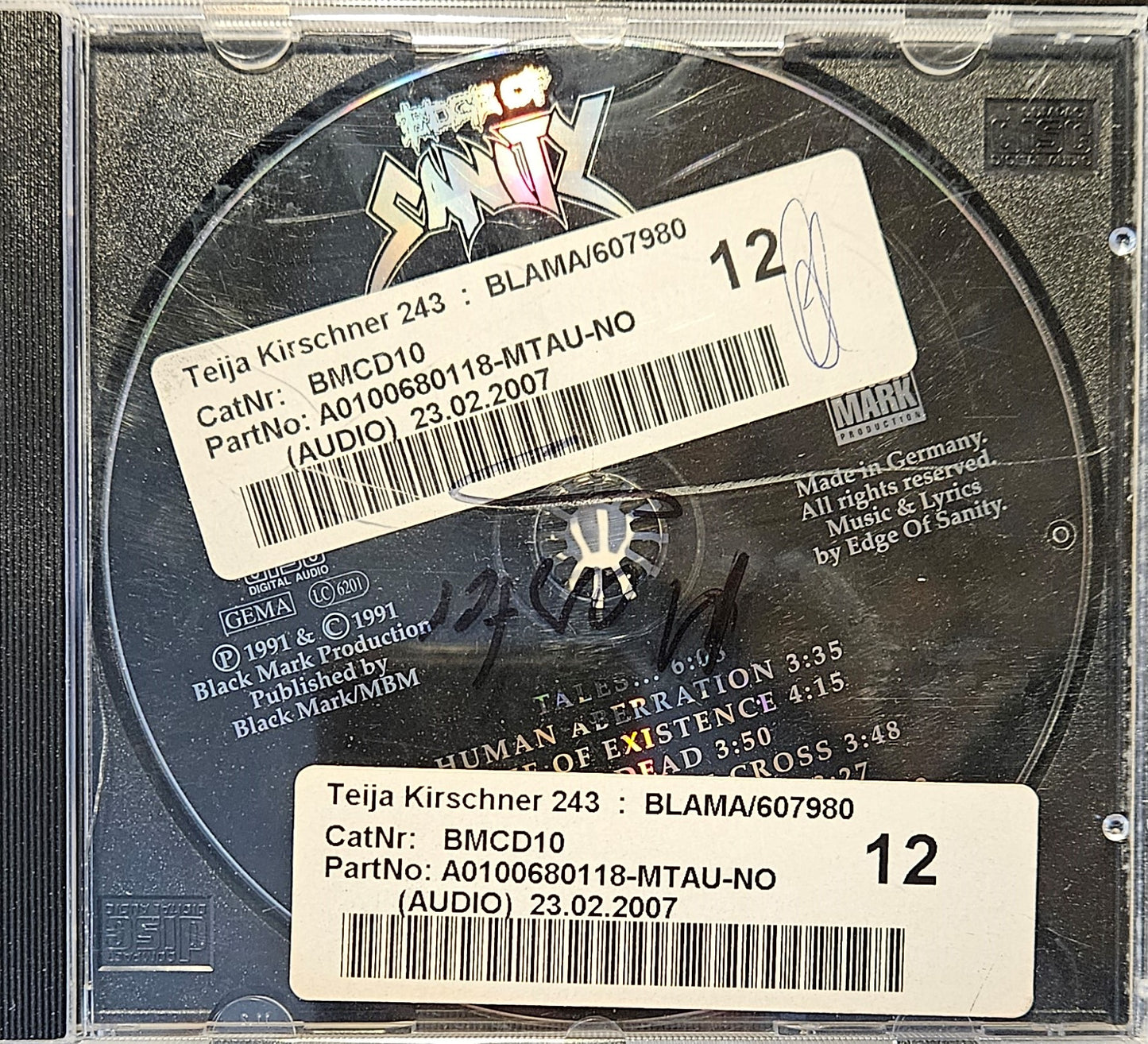 Edge of Sanity - Various Original CD's