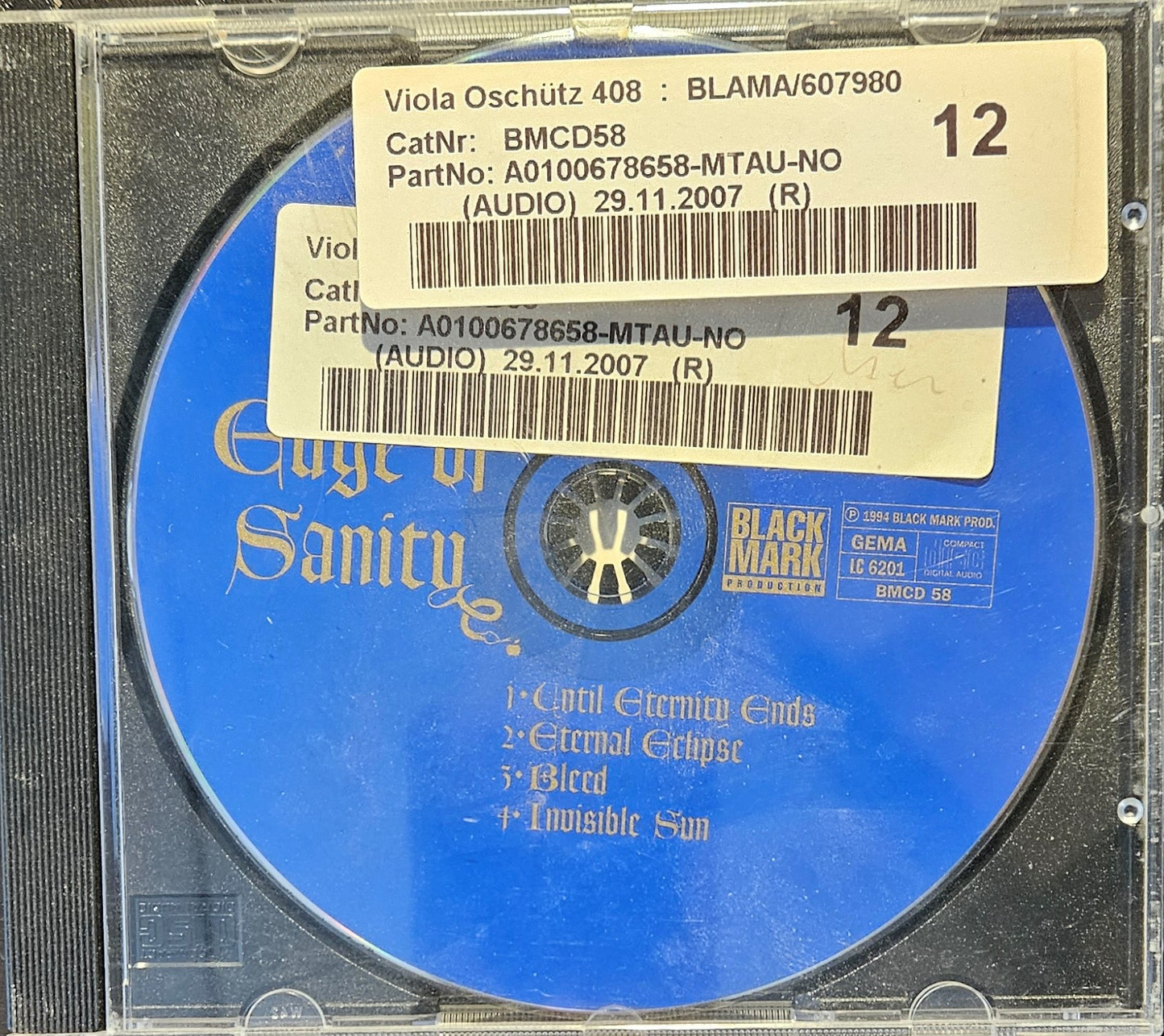 Edge of Sanity - Various Original CD's