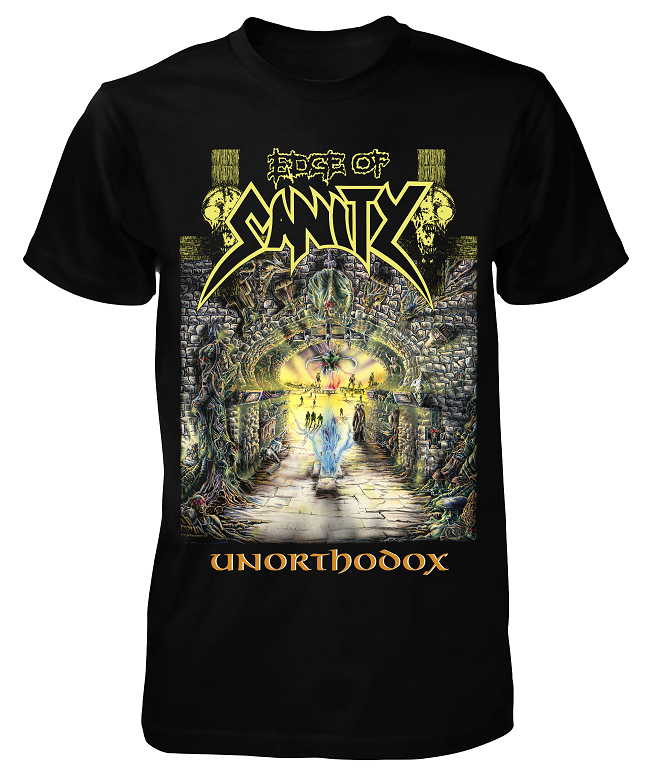 Edge of Sanity - Unorthodox - T-Shirt with Back Print (SM112)
